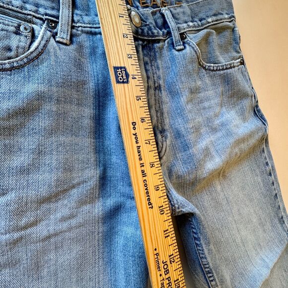 American Eagle Jeans Mens Size 33 Bootcut Y2K Distressed Grunge - Picture 13 of 16